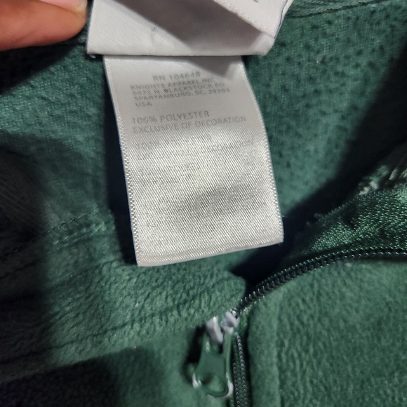 Vintage Minnesota Wild NHL Full Zip Up Fleece - Picture 3 of 5